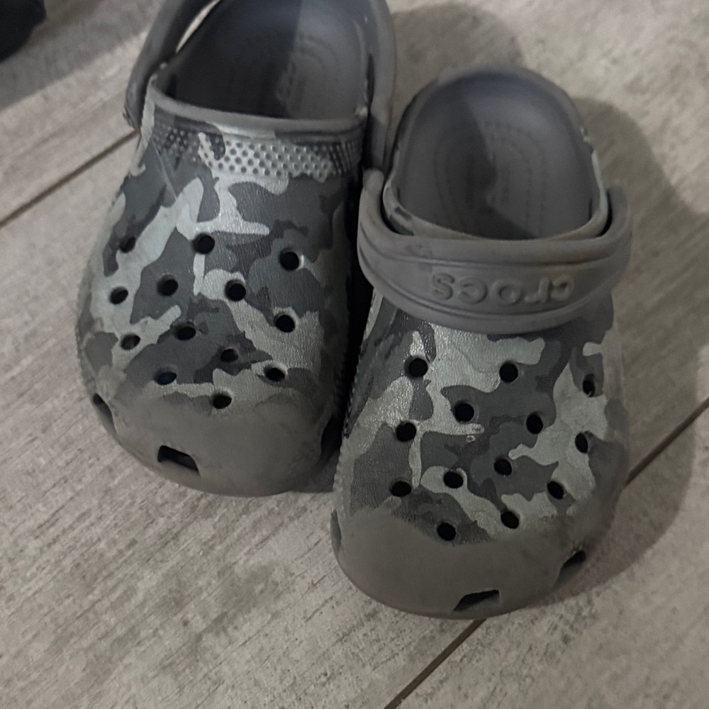 CROCS Kids Gray Sneakers